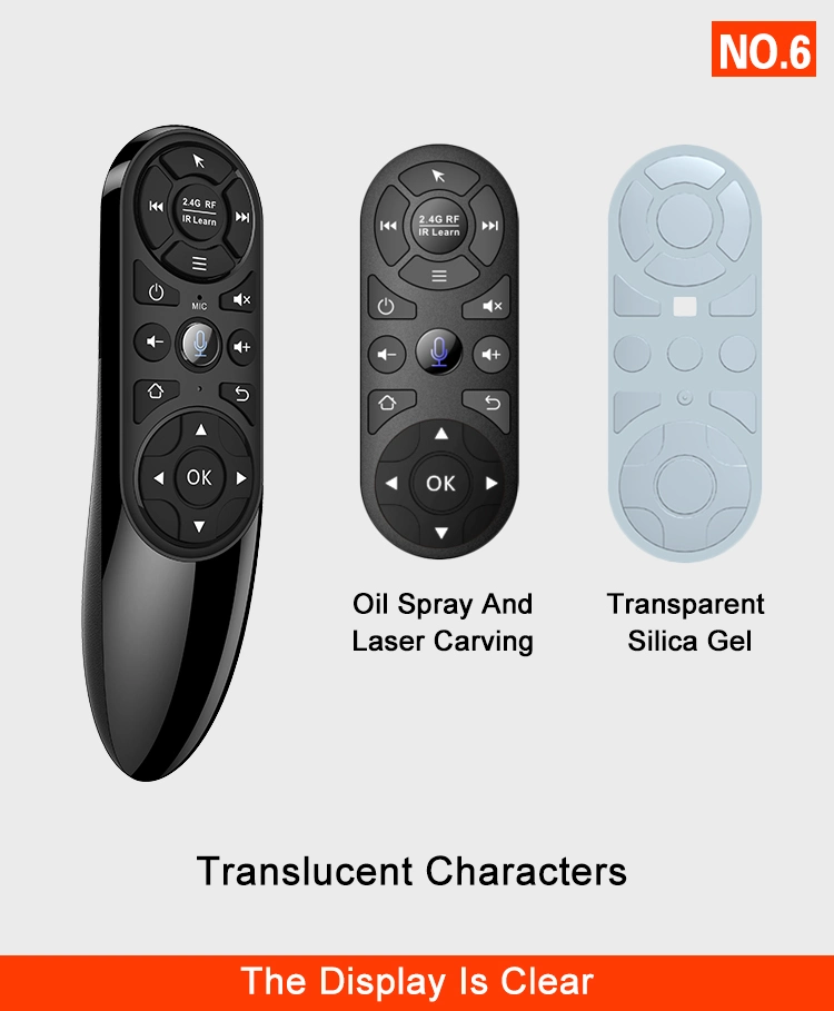Factory Price Q6 Air Mouse Wireless Onida Smart TV Mouse Bt Fly Air Mouse Remote Keyboard