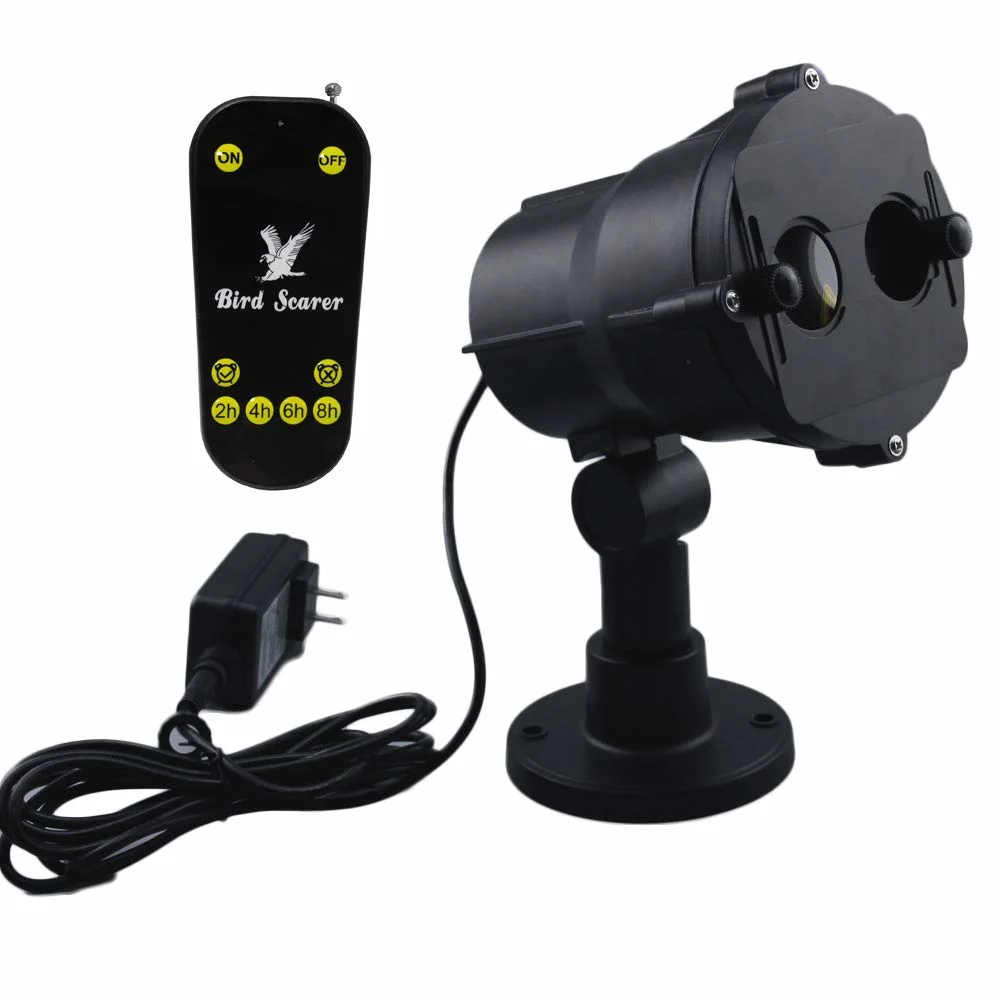 Remote Control Bird Repeller Laser Light Scares All Pest Birds and Small Critters
