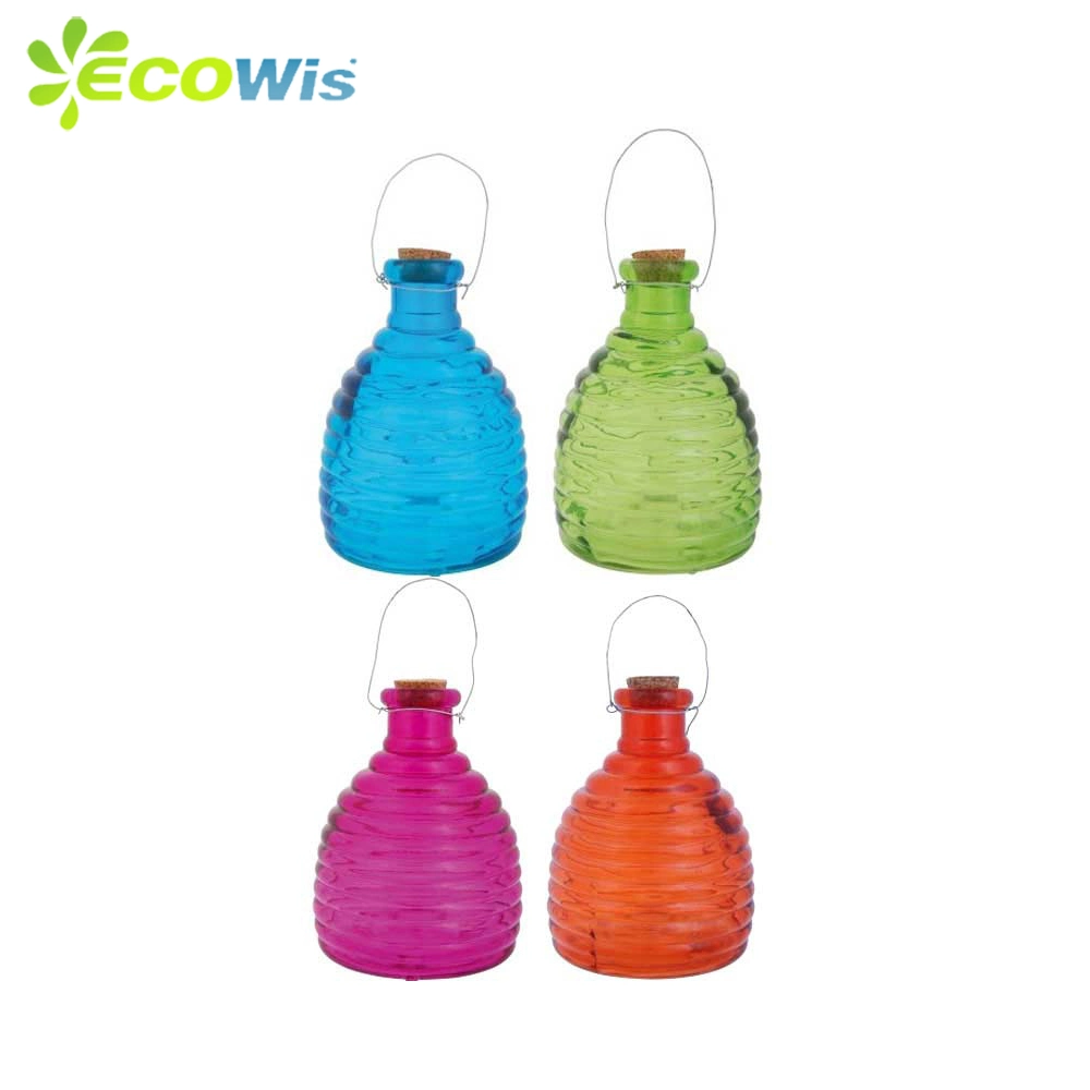 Glass Eco-Friendly Hanging Fly Trapped Transparent Pest Repeller Wasp Traps for Insects Control