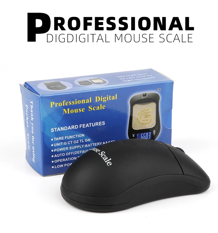 Popular Mouse Shape Design Jewelry Pocket Electronic Weight Scale Accurate to 0.01g