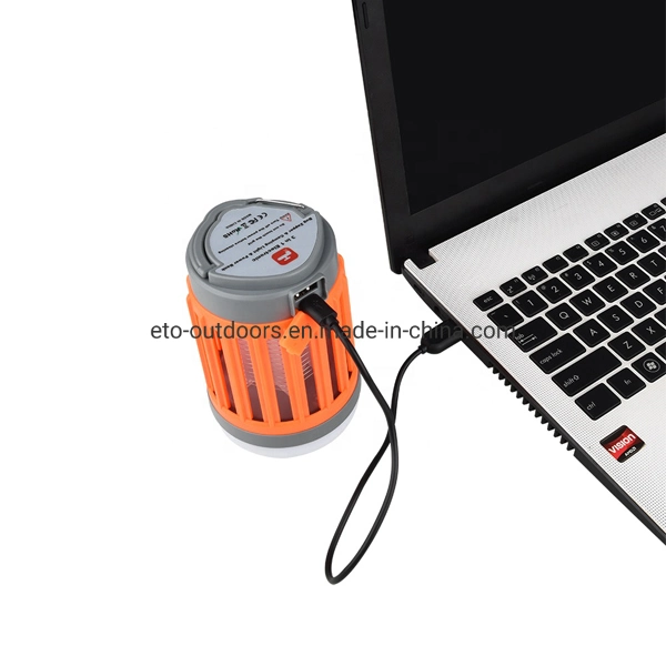 2019 Electronic USB Mosquito Insect Killer Portable Bug Zapper Lantern for Camping Outdoors