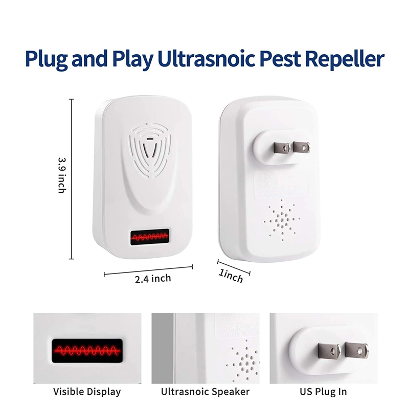 Ultrasonic Pest Repeller Mosquito Killer Plug in Electronic Defender Repellent Pest Control