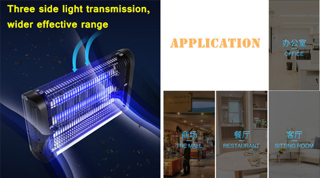 2020 New Indoor Electronic Insect Pest Zapper Insect Repeller Mosquito Killer LED Lamp