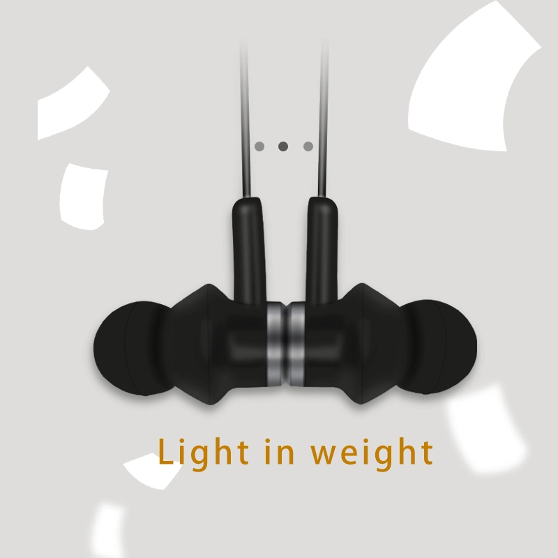 Neckband Wireless Earphone Compatibled with Various Electronic Devices