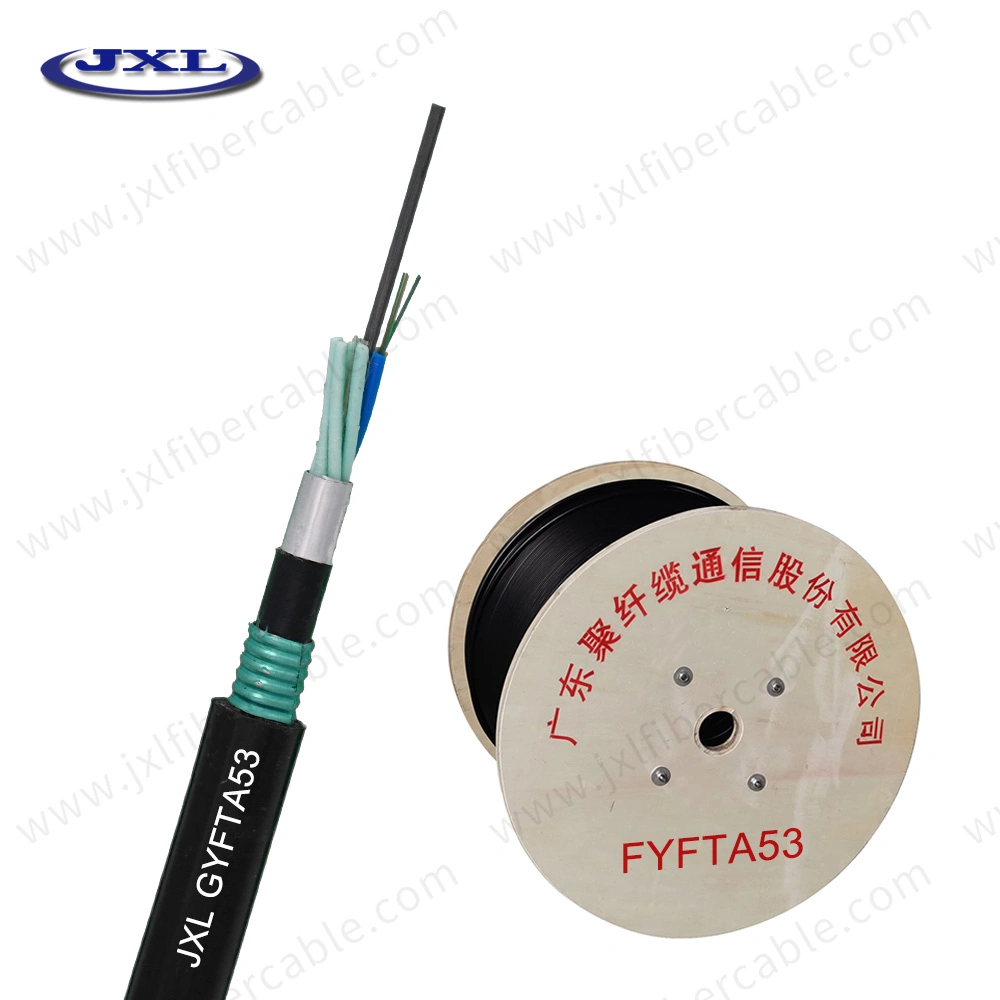 GYTA 48 Core Fiber Optical Optic Cable Rodent Resistant Anti Rodent Cable Outdoor Single Mode G652 Price