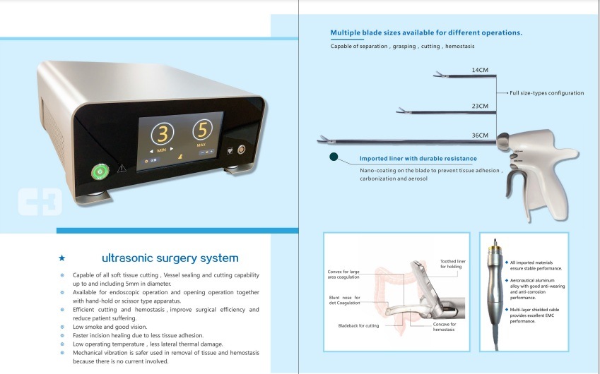Ultrasonic Generator Surgery Set for Animal Mslus06