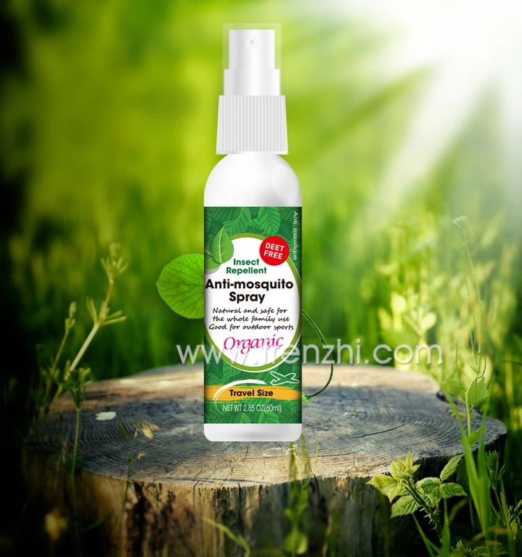 No Deet Customized Picaridin Nature Oil Mosquito Repellent Liquid Insect Repellent Spray