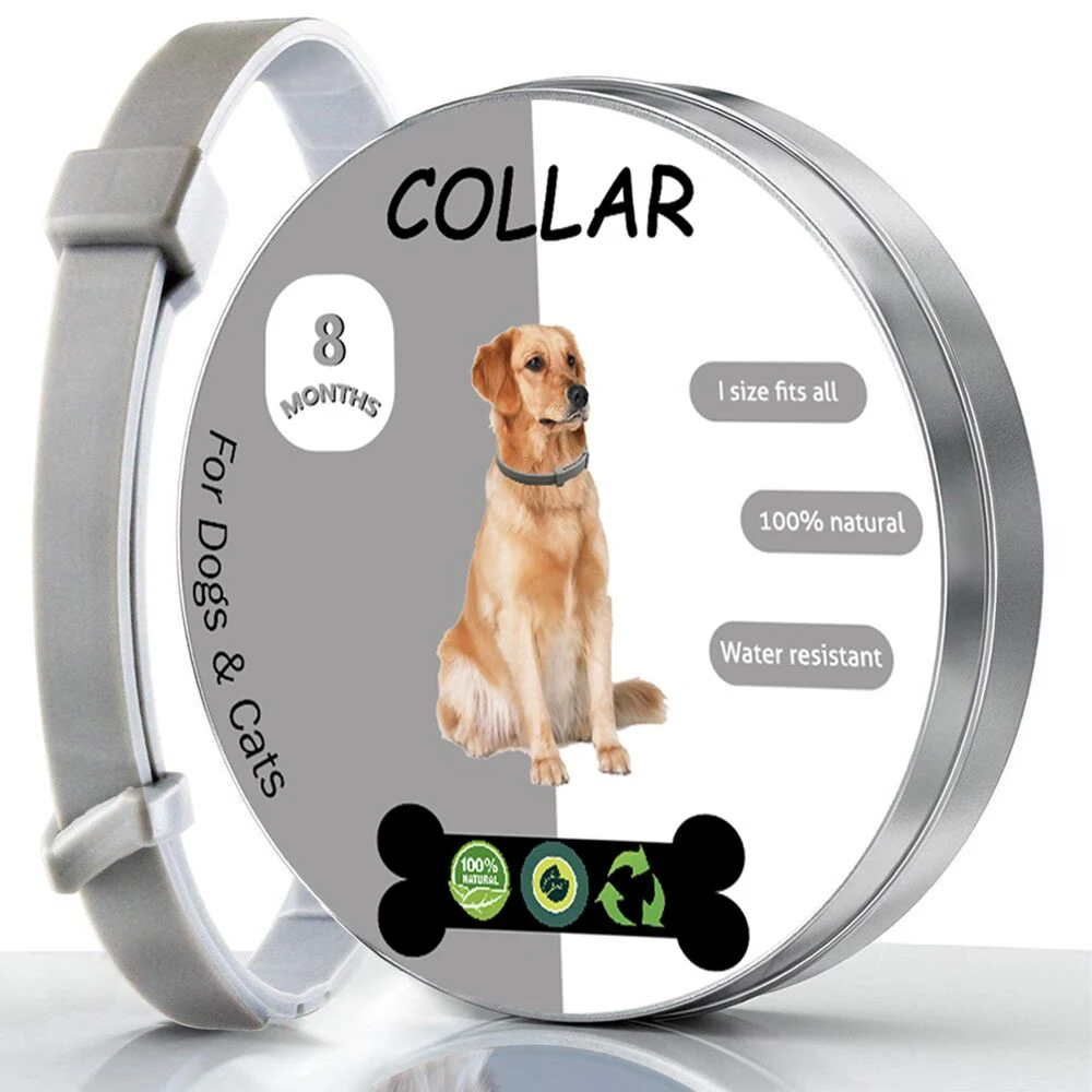 Flea and Tick Collar for Dogs, Adjustable and Waterproof Dog Collar