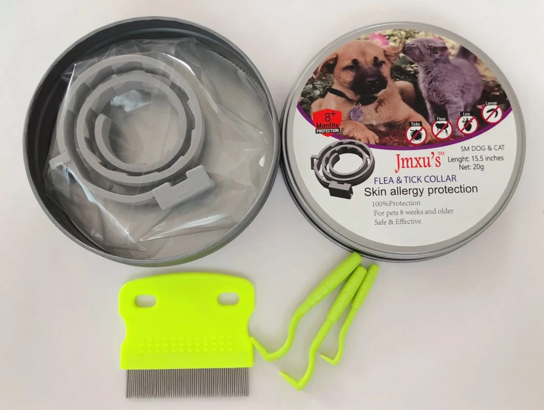 Factory Price Cheap Plastic Dog Collar for Perishing Larvae Lice Flea Tick Collar