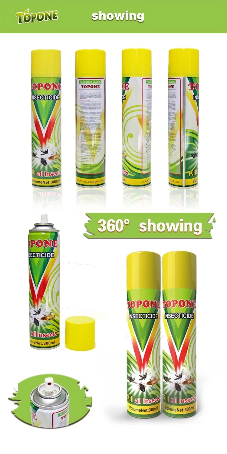 Topone 750ml OEM Pesticide Pest Killer Insecticide Spray for Home