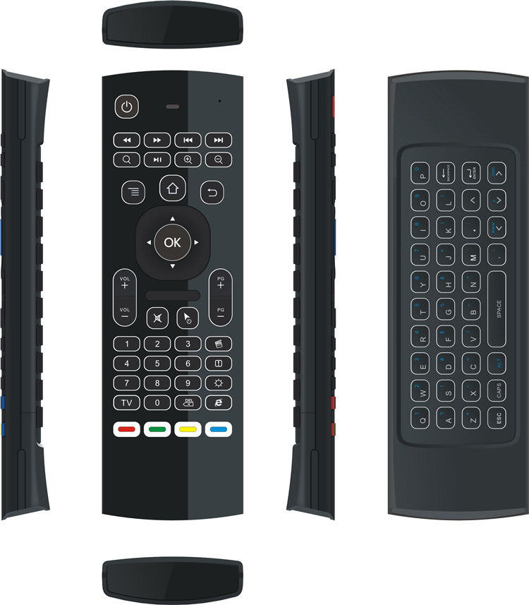 Wireless Keyboard Air Mouse Mx3 Air Mouse Backlit Air Mouse