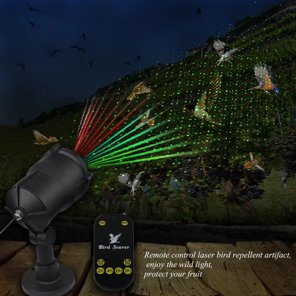Factory Price Animal Repeller Laser Powered Outdoor Pest Repeller