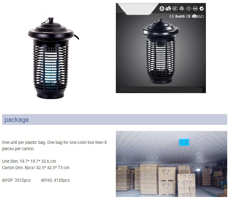 Electronic Mosquito Killer Lamp Indoor Flying Insect Bug Zapper Mosquito Repellent