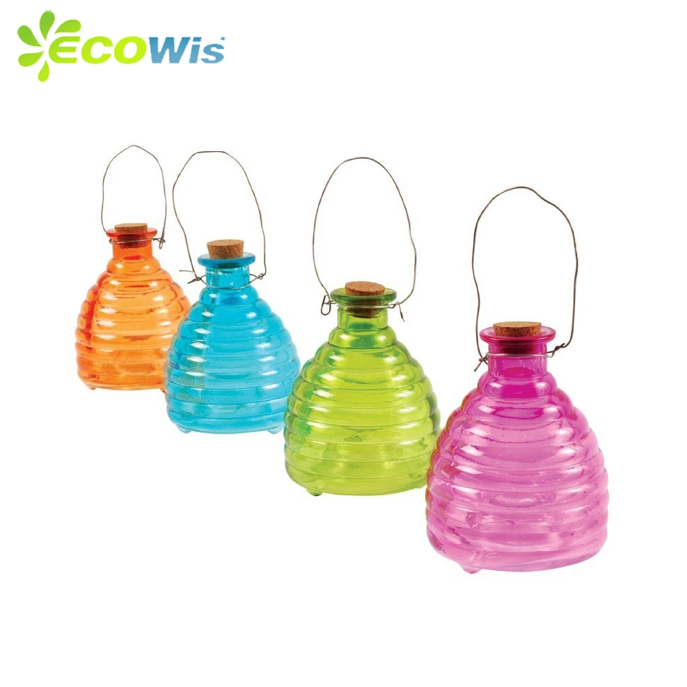 Glass Eco-Friendly Hanging Fly Trapped Transparent Pest Repeller Wasp Traps for Insects Control