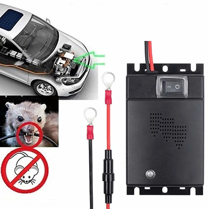 12V Car Rat Rodent Ultrasonic Electronic Mouse Repellent Vehicle