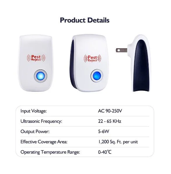Electronic Magnetic Repeller Anti Mosquito Insect Killer Rat Repellent