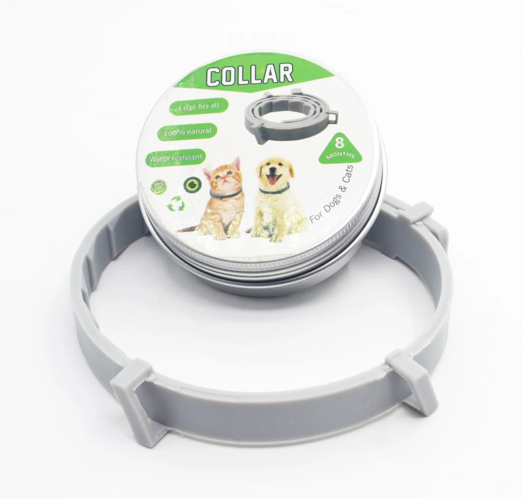 Natural Flea and Tick Collar for Dogs Cats Prevent Fleas, Ticks, Lice and Mosquitoes