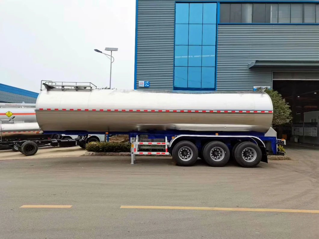 30000 Liters 30cbm Milk Trauler 30tons Milk Transport Semi Trailer 304-2b Food Grade Material