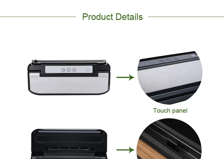 Automatic Stainless Steel Touch Sensitive Portable Food Vacuum Sealer