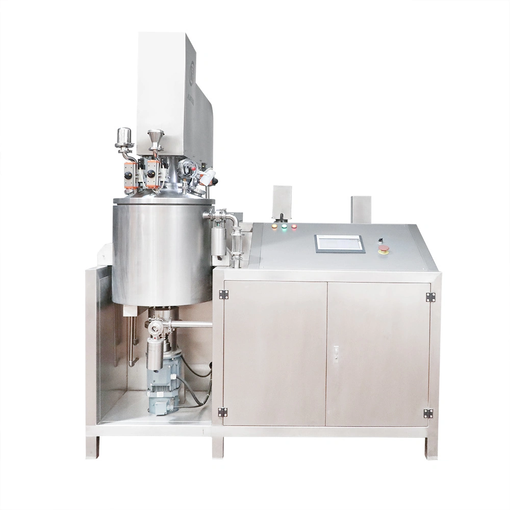 Ss Laboratory 50L Vacuum Emulsifying Homogenizer Mixer for Sample Mixing Machine Eric