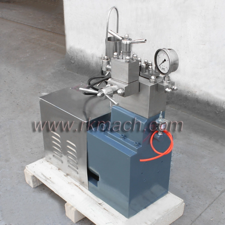 200L High Pressure Homogenizer for Milk 25~100MPa Available