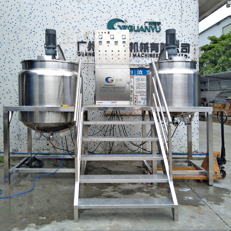 Factory Pirce for 1000L Shampoo Mixing Tank Homogenizer Mixer