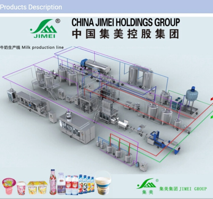 Jimei Dairy Machine Processing Line Pasteurizer Machine