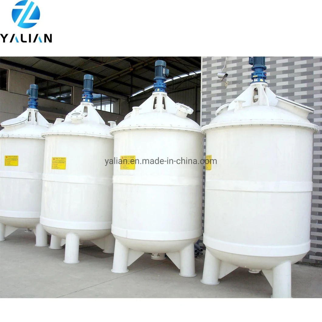 PP PVC Plastic Anti Corrosive Mixing Tank Chemical Mixer Tank for Hair Care Products