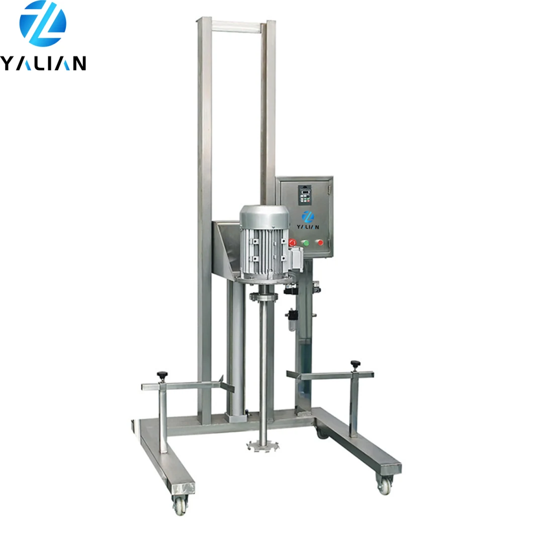 100L High Speed Dispersion Machine Pneumatic Lifting Paint Homogenizer Mixer Mixing Machine for Sale