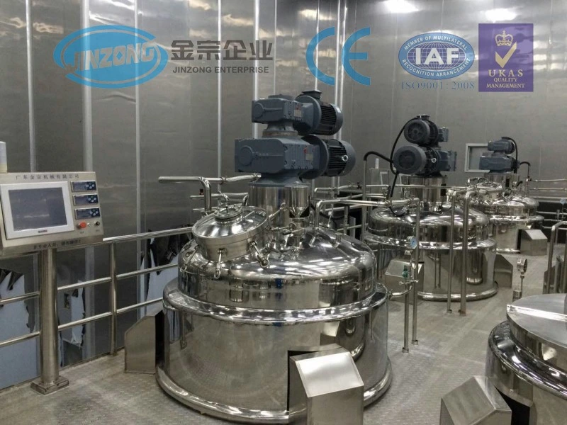 High Quality Stainless Steel Mixing Machine for Liquid Soap, Hand Wash, Liquid Sanitizer, Hand Lotion