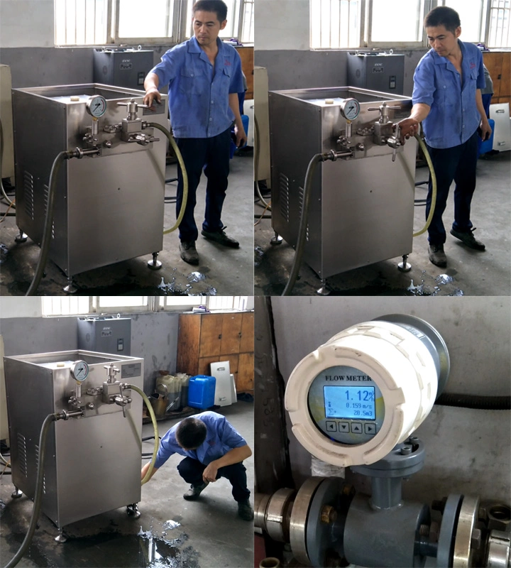 Small, 500L/H, 40MPa, Stainless Steel, Mixing Homogenizer
