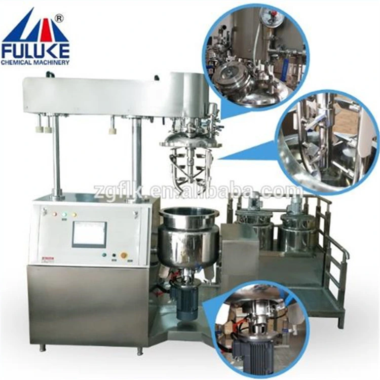 Top Homogenizer Vacuum Emulsifying Machine for Cosmetic/Pharmaceutical, Food Industral