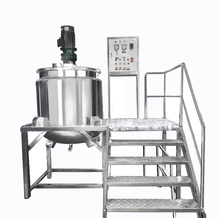 500L Emulsifying Homogenizer Emulsifier Mixer for Shower Gel