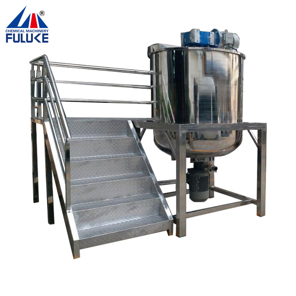 Mixing Tank for Liquid Soap Shampoo Detergent Lotion Mixing Making Machine