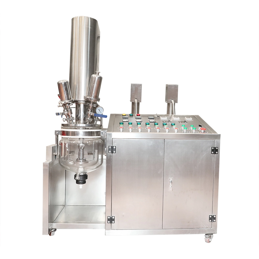20L-Eric Laboratory Vacuum Emulsifying Homogenizer Mixer for Sample Mixing Machine Glass