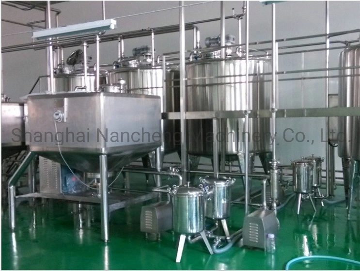 Stainless Steel High Shear Homogenizer Emulsifier Tank for Milk