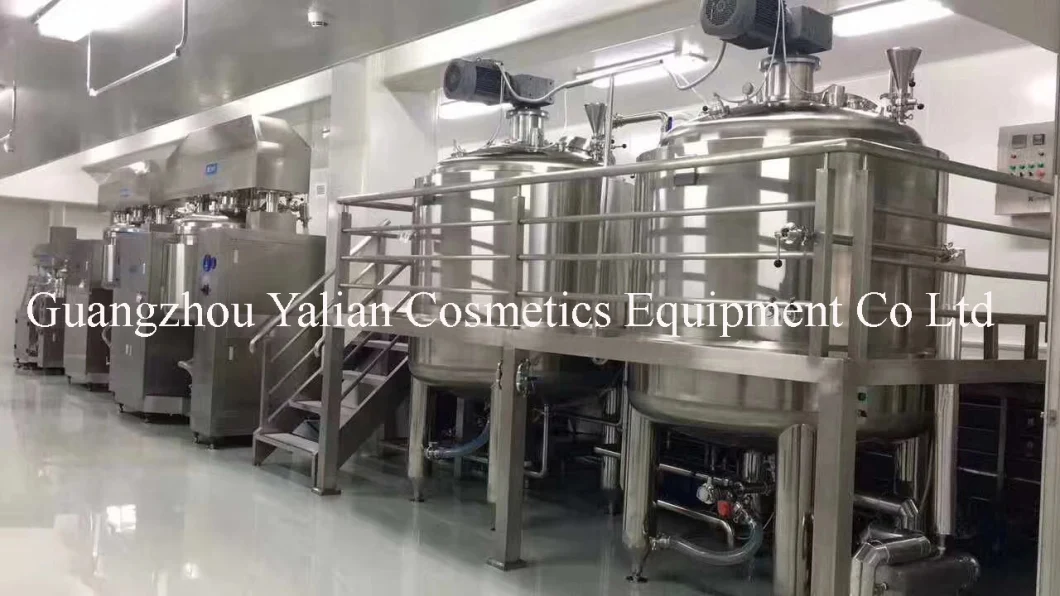 Cosmetic Industry Mixing Tank Stainless Steel Mixing Vessels Mixing Tank