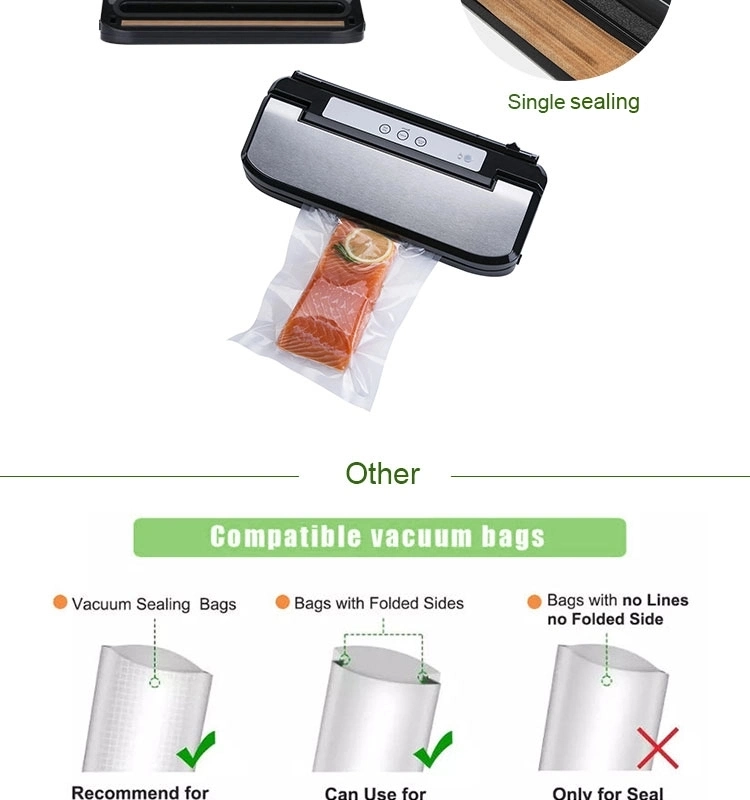 Automatic Stainless Steel Touch Sensitive Portable Food Vacuum Sealer
