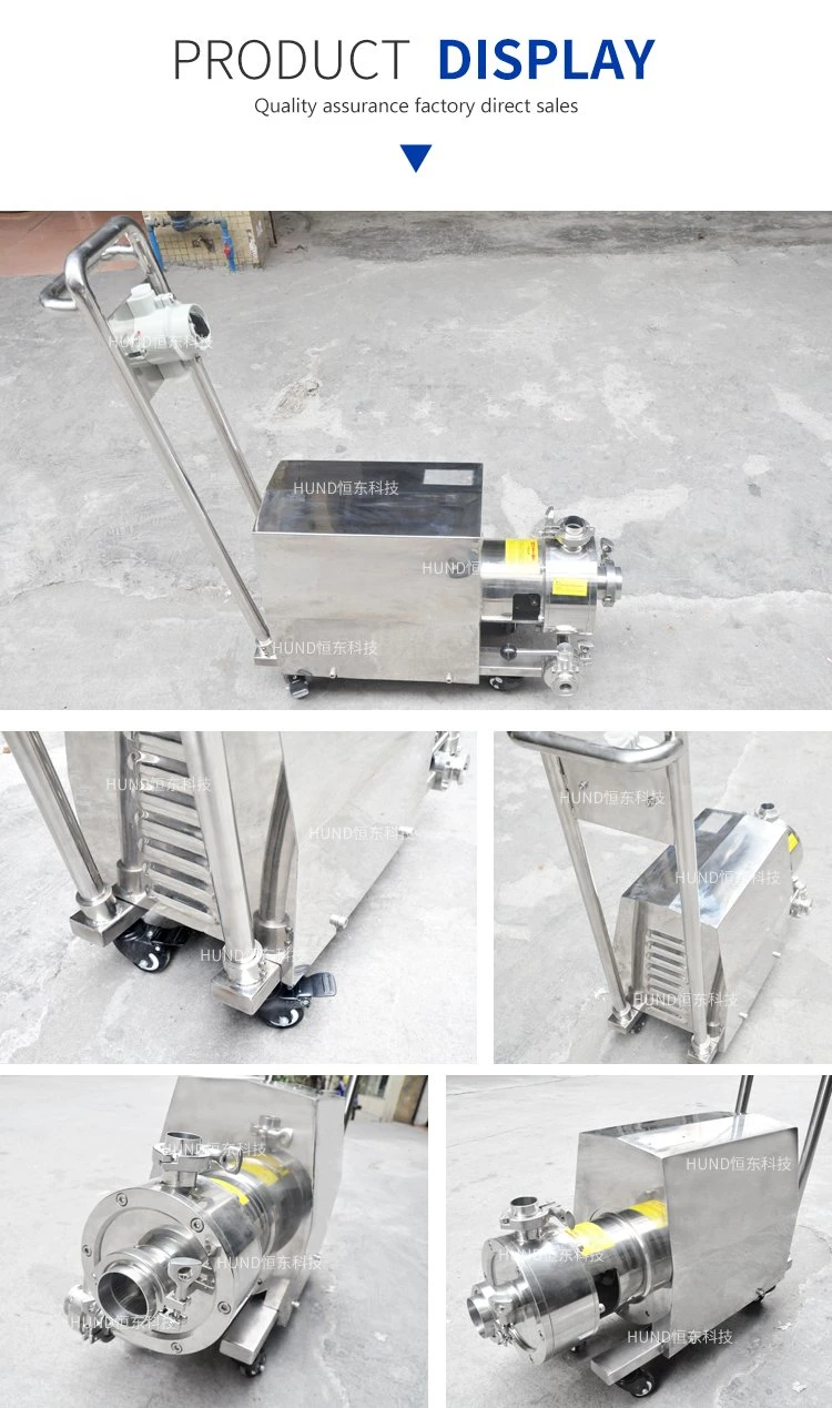 Factory Price New Shampoo Emulsifying Pump/in-Line Mixer