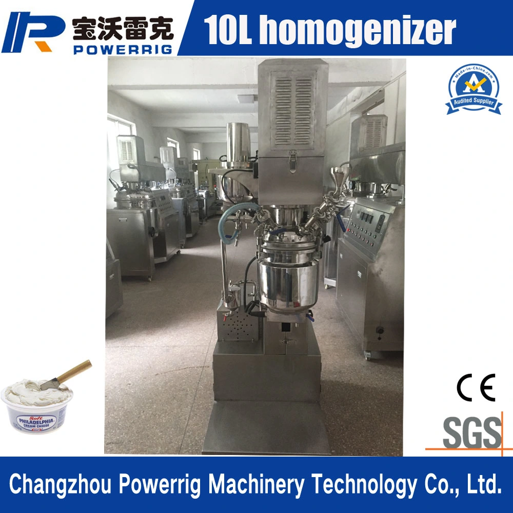10L Automatic Homogenizer Machine for Cheese with Electric Heating Tank