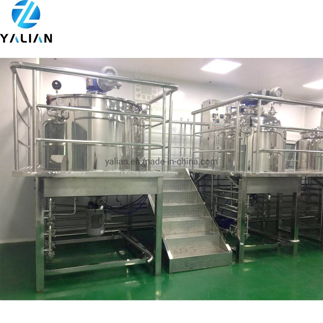 Stainless Steel Liquid Soap Mixing Equipment/Cosmetic Creams Mixing Tank
