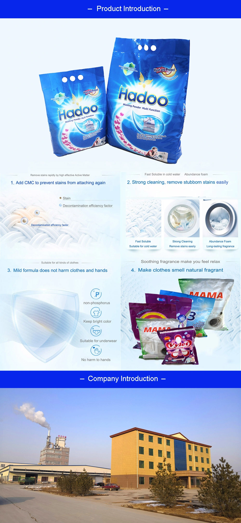 Soap Powder Clothes Washing Laundry Detergent Washing Powder Washing Detergent