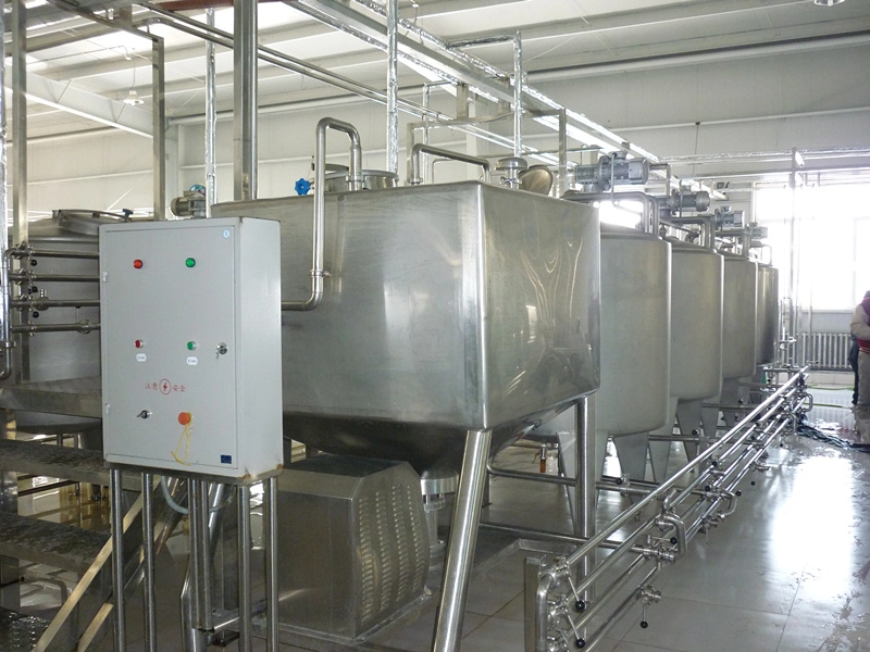 Food Sanitary Stainless Steel 1000L Milk Emulsifier Tank
