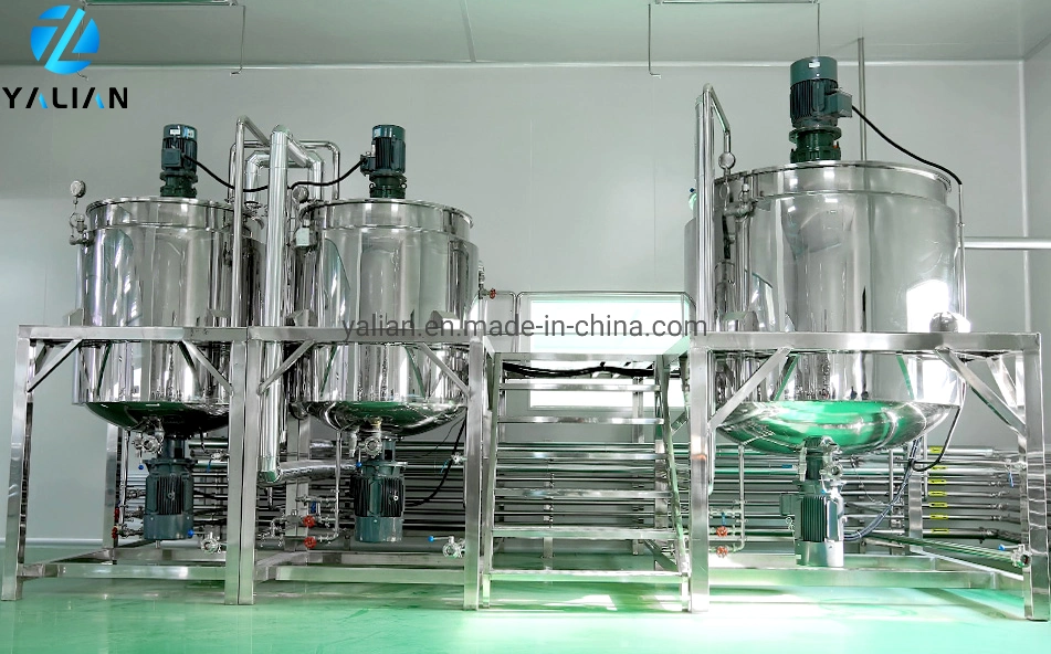 Stainless Steel Liquid Soap Mixing Equipment/Cosmetic Creams Mixing Tank