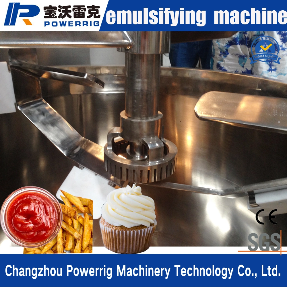 High Stable 100L Vacuum Homogenizer Mixer with SGS and Ce Certification