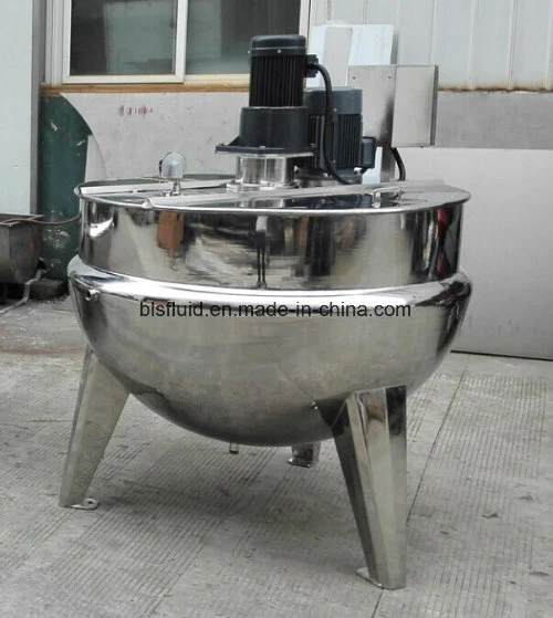 Jacketed Kettle Mixer / Industrial Steam Cooking Pot / Sugar Boiling Pot