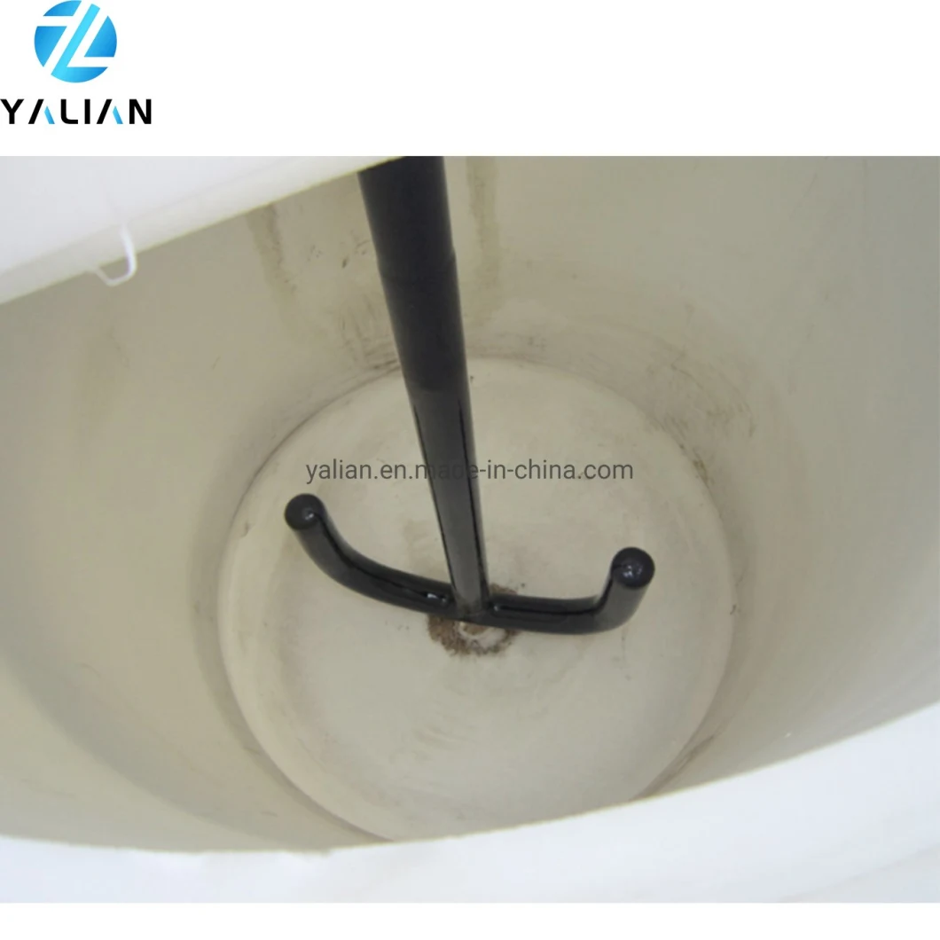 Polypropylene PP PVC Hair Lotion Vessel Anti Corrosion Blending Mixing Tank Liquid Chemical Mixing Tank Equipment
