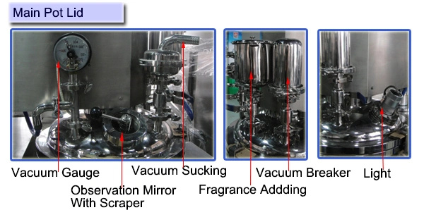 High Quality Vacuum Emulsifying Blender