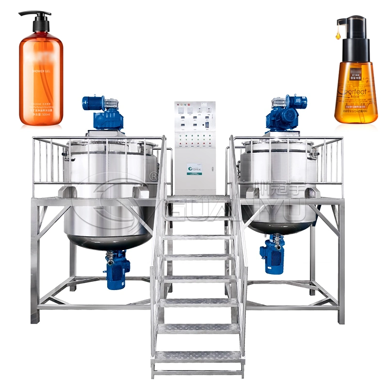 Factory Pirce for 1000L Shampoo Mixing Tank Homogenizer Mixer
