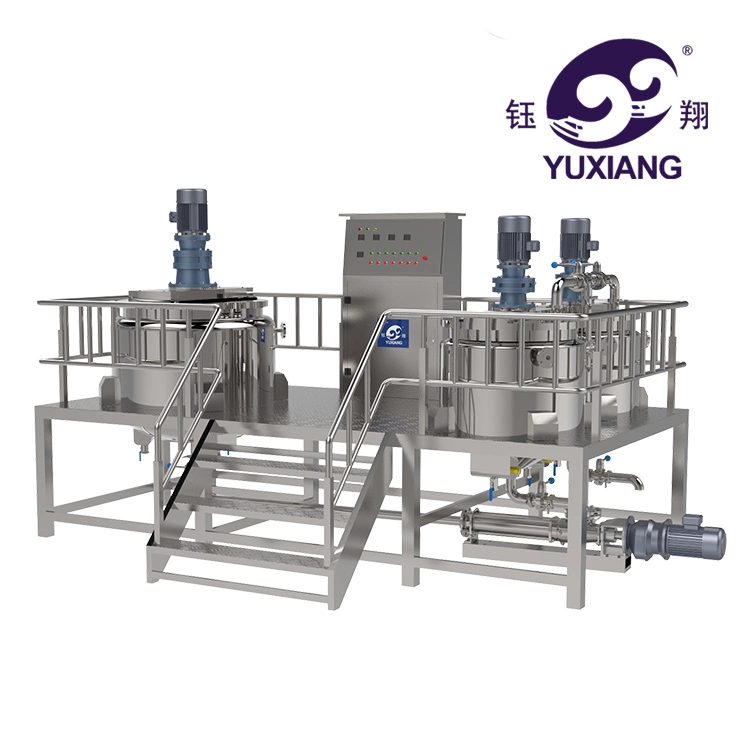 Guangzhou Yuxiang Jbj-1000L Shampoo Making Machine Stainless Steel Mix Tank